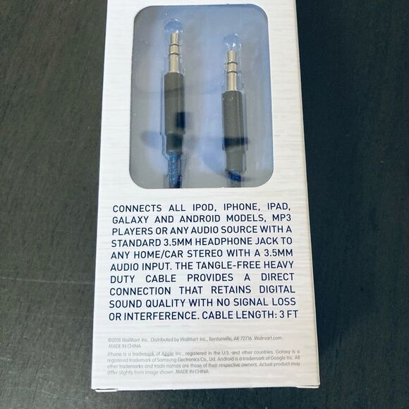 Audio Cable Bundle Lot 3’ for iPhone, Tech - Picture 2 of 2